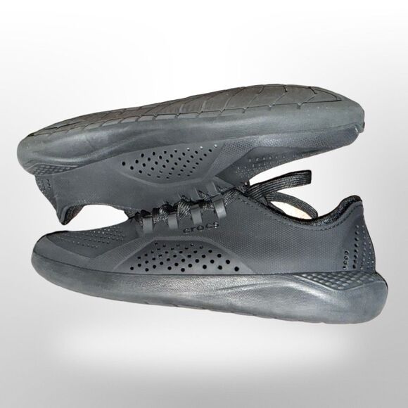Crocs Black Men's LiteRide 360 Pacer Sneaker Size 9 - Picture 3 of 7